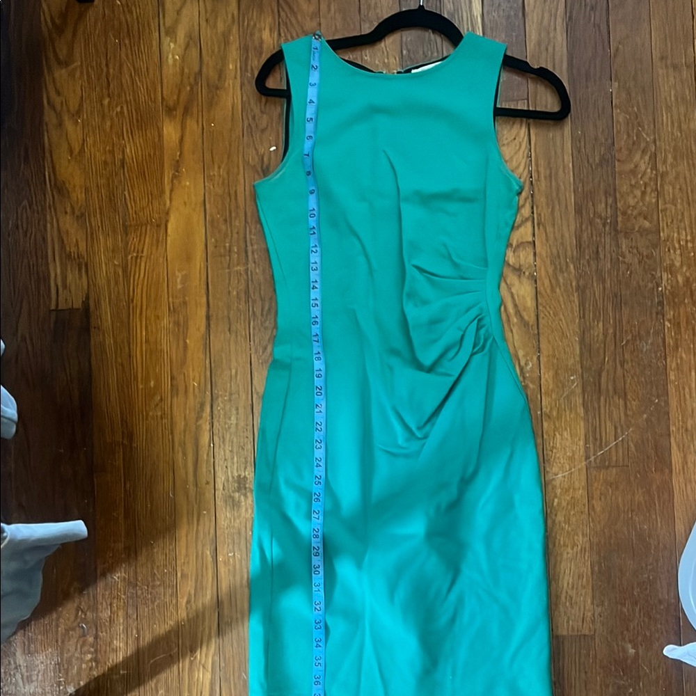 Kenneth Cole Jade Green Sleeveless Mini Dress Size 2